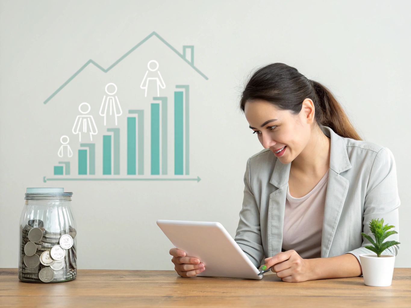 Finansiell planering illustration